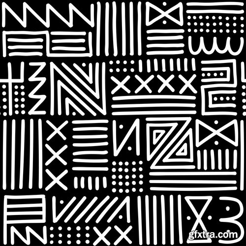 Collection pattern for the fabric background is Navajo 24 EPS