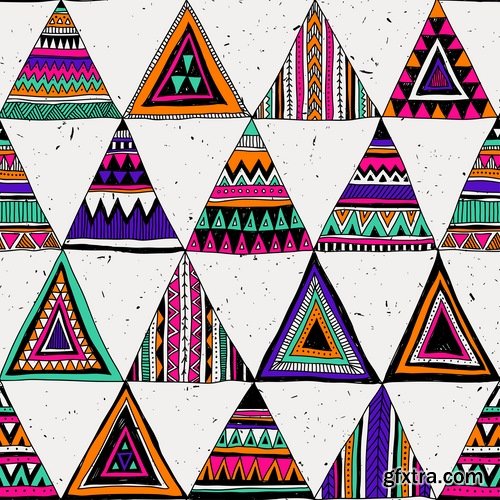 Collection pattern for the fabric background is Navajo 24 EPS