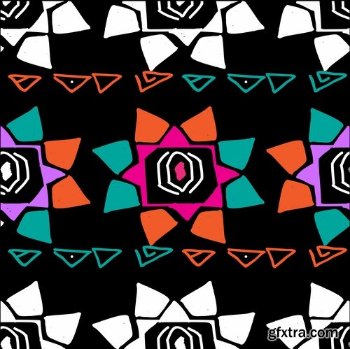 Collection pattern for the fabric background is Navajo 24 EPS