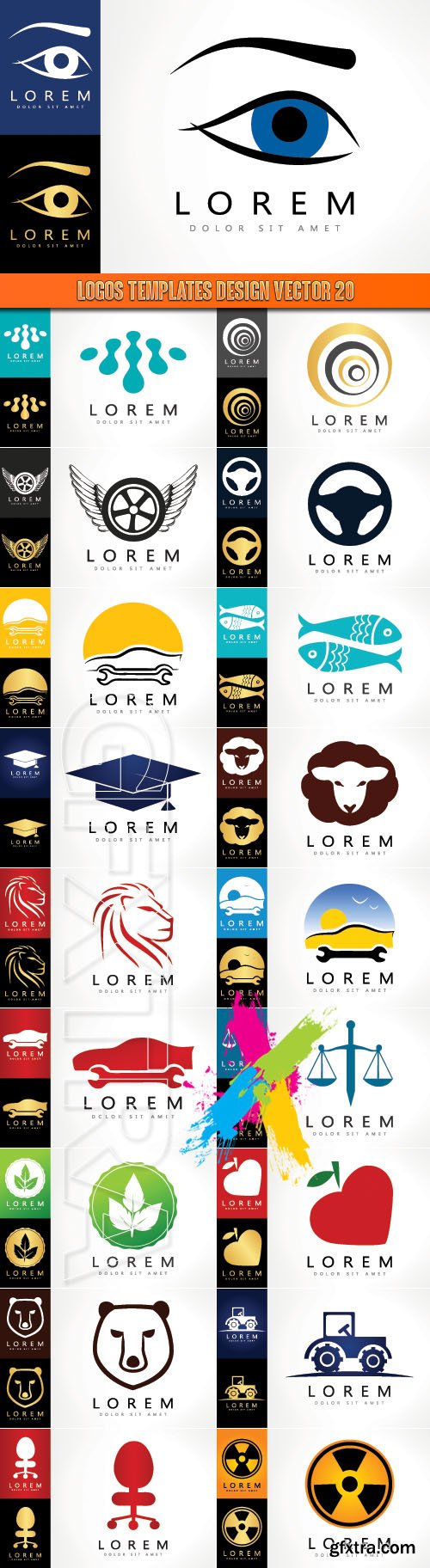 Logos Templates Design Vector 20