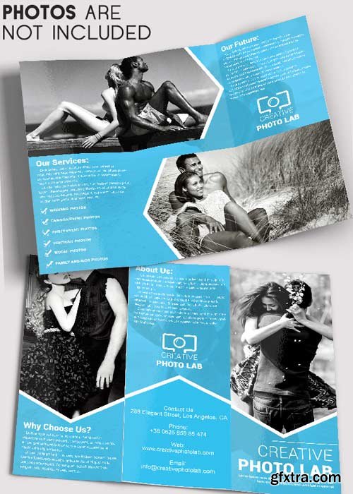 Photography – Tri-Fold Brochure PSD Template