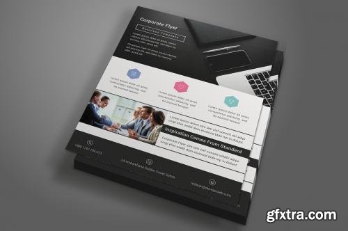 CreativeMarket Corporate Flyer 622385