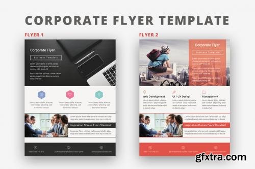 CreativeMarket Corporate Flyer 622385