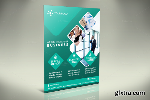 CreativeMarket Business Flyer - v011 614164