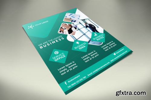 CreativeMarket Business Flyer - v011 614164