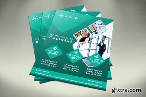 CreativeMarket Business Flyer - v011 614164