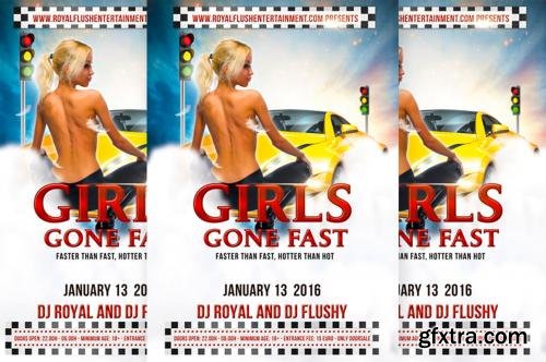 CreativeMarket Girls Gone Fast 460599