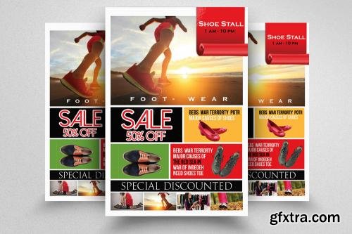 CreativeMarket Sale Product Prices Flyer 608130