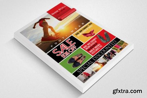 CreativeMarket Sale Product Prices Flyer 608130