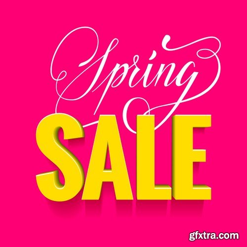 Spring sale backgrounds-5xJPEGs