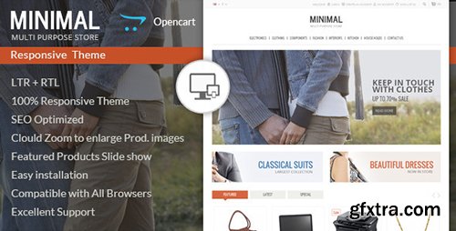 ThemeForest - Minimal Multi Purpose - Responsive Opencart Theme (Update: 15 October 15) - 6920882