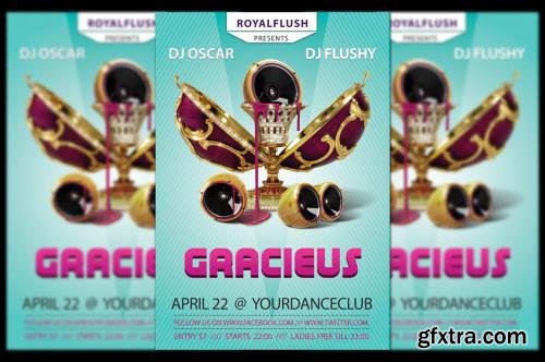 CreativeMarket Gracieus Party Flyer 619471