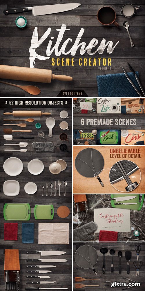 CM 497084 - Kitchen Scene Creator Volume 1