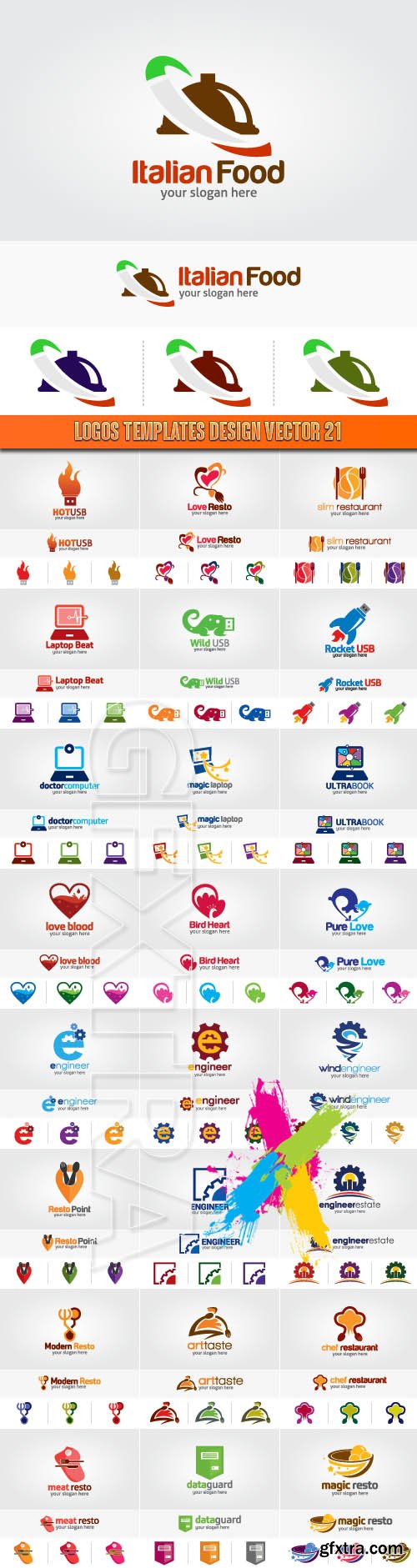 Logos Templates Design Vector 21