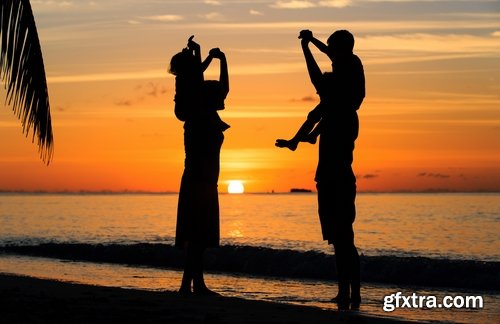 Collection sunset people man woman girl beach nature landscape 25 HQ Jpeg