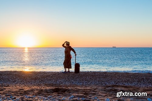 Collection sunset people man woman girl beach nature landscape 25 HQ Jpeg