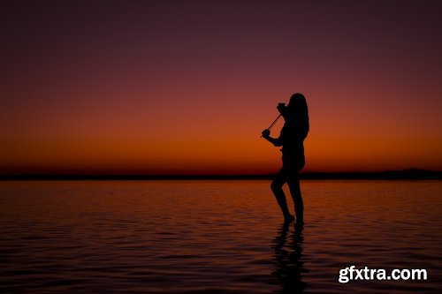 Collection sunset people man woman girl beach nature landscape 25 HQ Jpeg