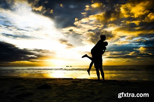 Collection sunset people man woman girl beach nature landscape 25 HQ Jpeg