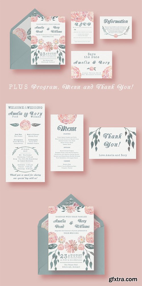 Watercolour Wedding Suite - CM 273709