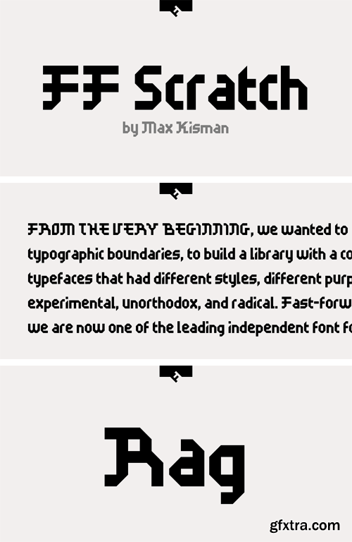 FF Scratch Font Family