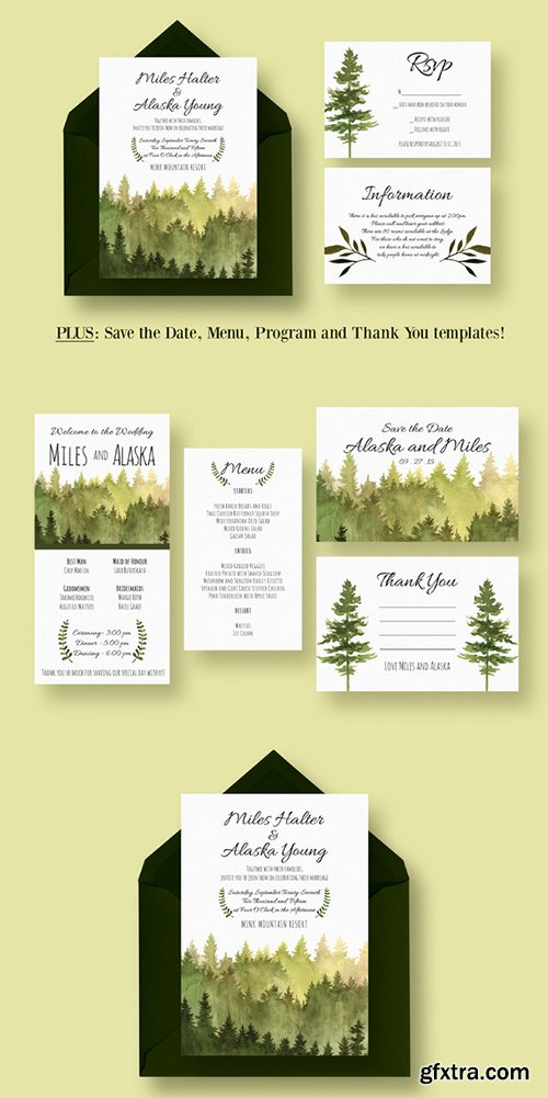 In the Woods Wedding Suite - CM 384215