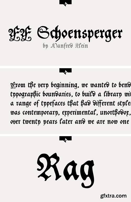 FF Schoensperger Font