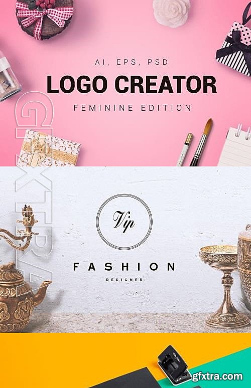 CM - Feminine Logo Creator 609712