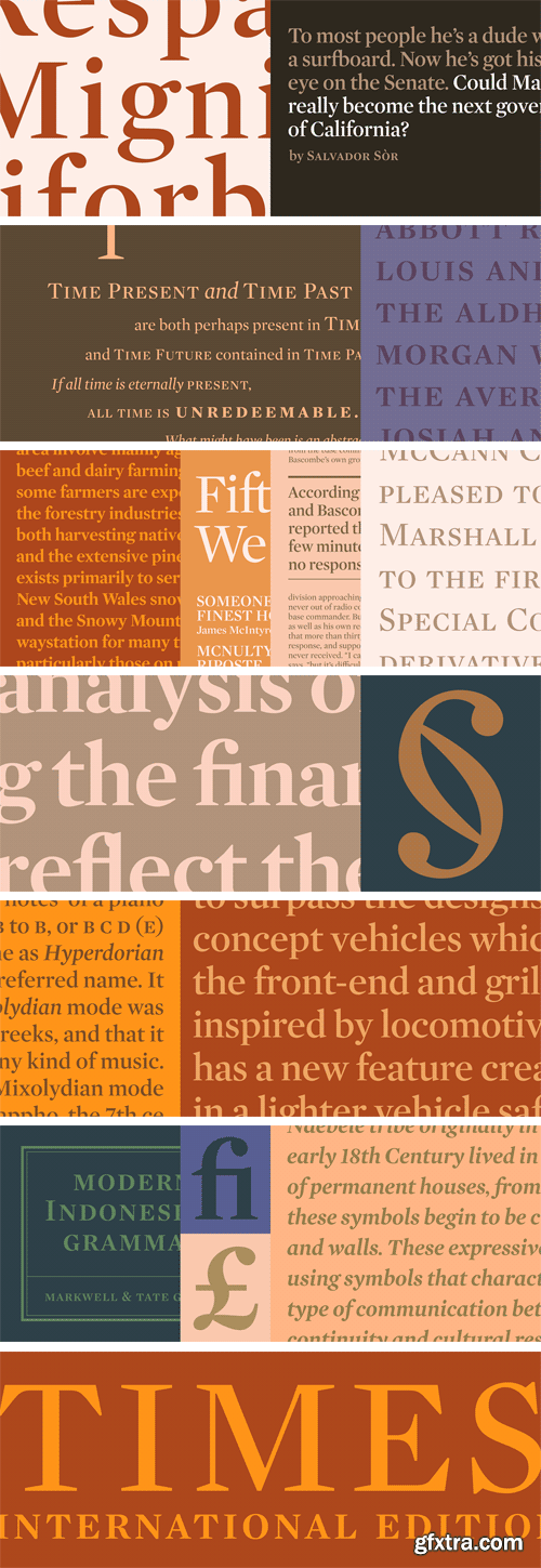 Mercury Display Font Family