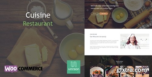 ThemeForest - Cuisine v1.0 - Restaurant WordPress Theme - 14596411