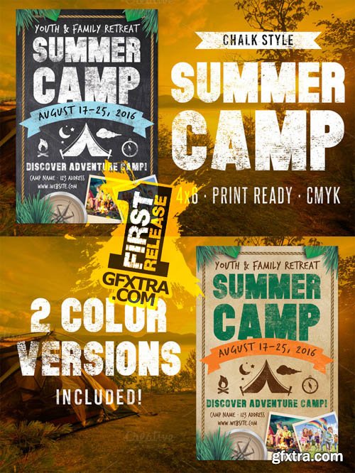 CM - Chalk Summer Camp Flyer 635922