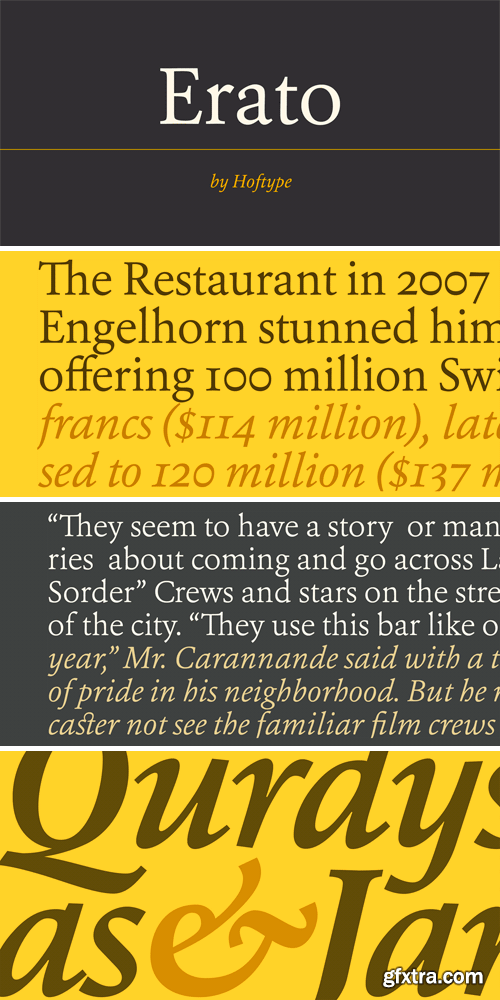 Erato Font Family