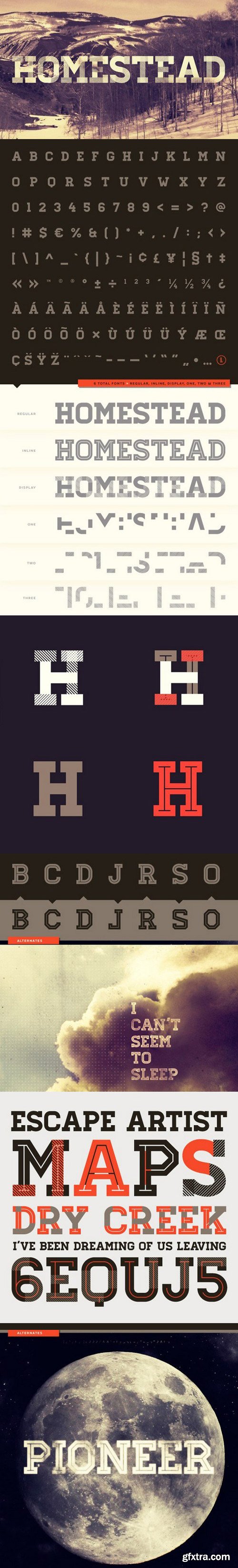 Homestead Font