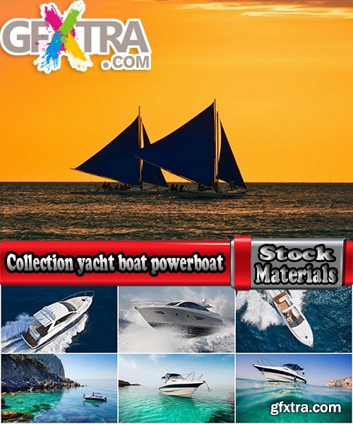 Collection yacht boat powerboat sailing boat sea ocean vacation tourism Trips 25 HQ Jpeg