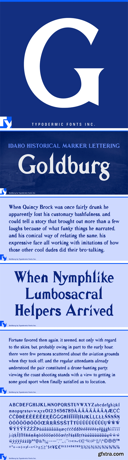 Goldburg Font