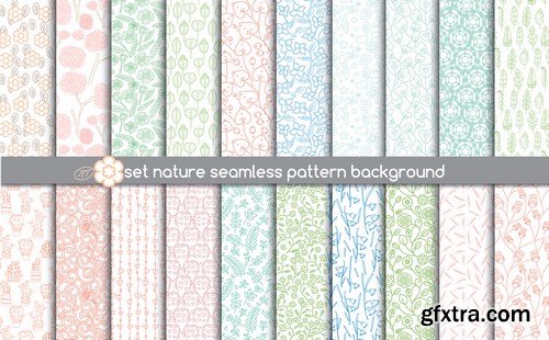 Amazing Pattern Background Collection - 27xEPS