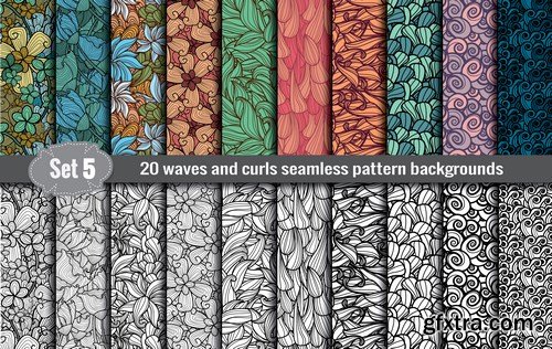 Amazing Pattern Background Collection - 27xEPS