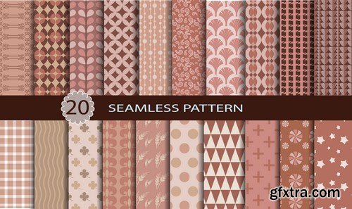 Amazing Pattern Background Collection - 27xEPS