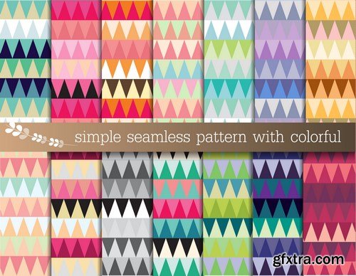 Amazing Pattern Background Collection - 27xEPS