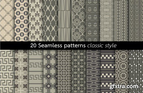 Amazing Pattern Background Collection - 27xEPS