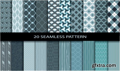 Amazing Pattern Background Collection - 27xEPS