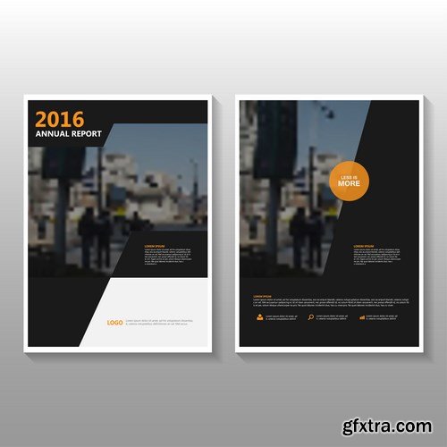 Design Flyer & Corporate Brochures 21 - 25xEPS