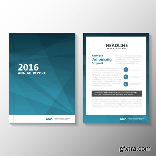 Design Flyer & Corporate Brochures 21 - 25xEPS