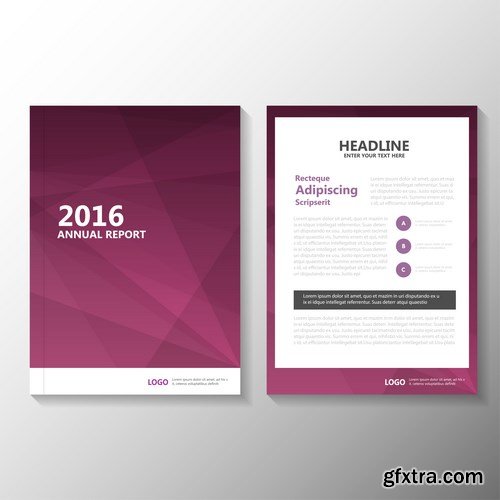 Design Flyer & Corporate Brochures 21 - 25xEPS