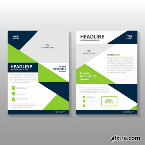 Design Flyer & Corporate Brochures 21 - 25xEPS