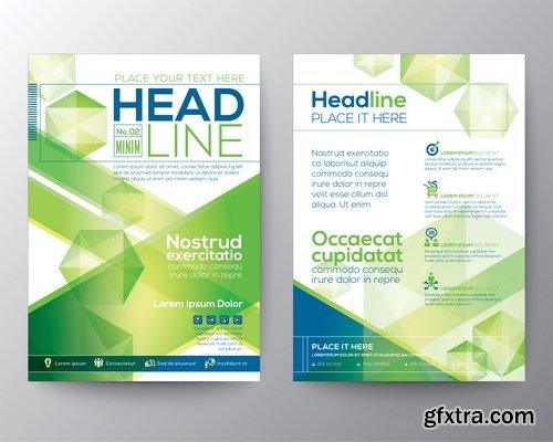 Design Flyer & Corporate Brochures 22 - 25xEPS