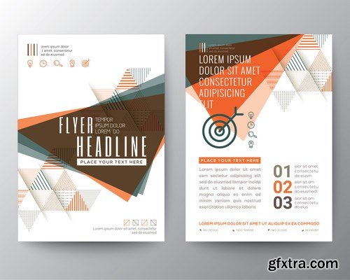 Design Flyer & Corporate Brochures 22 - 25xEPS