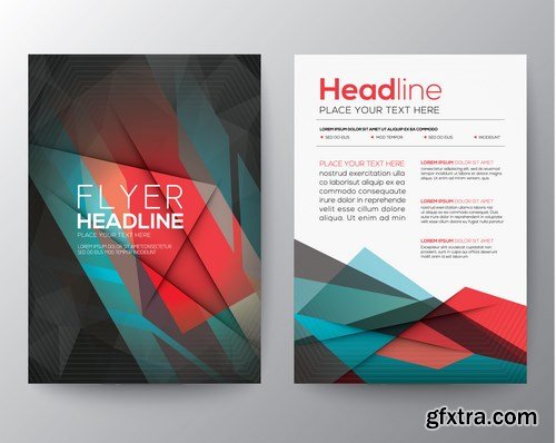 Design Flyer & Corporate Brochures 22 - 25xEPS