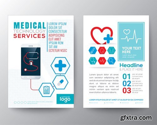 Design Flyer & Corporate Brochures 22 - 25xEPS