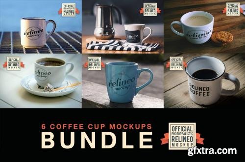 CreativeMarket Coffee Cup Mock-up Pack Relineo 623670