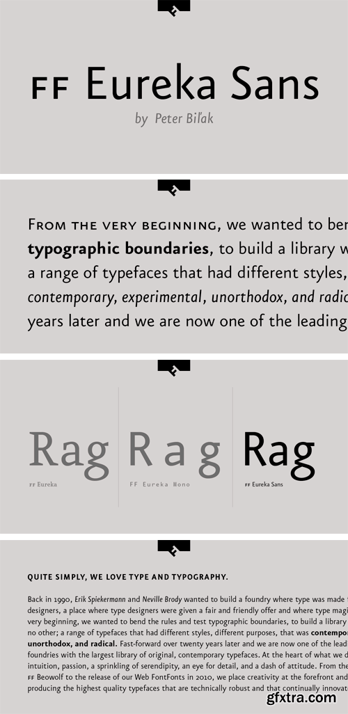 FF Eureka Sans Font Family